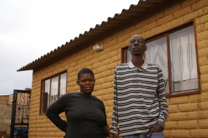 Victor Zuma and Beverly Msibi of Cosmo City lost their house over R6,000 arrears